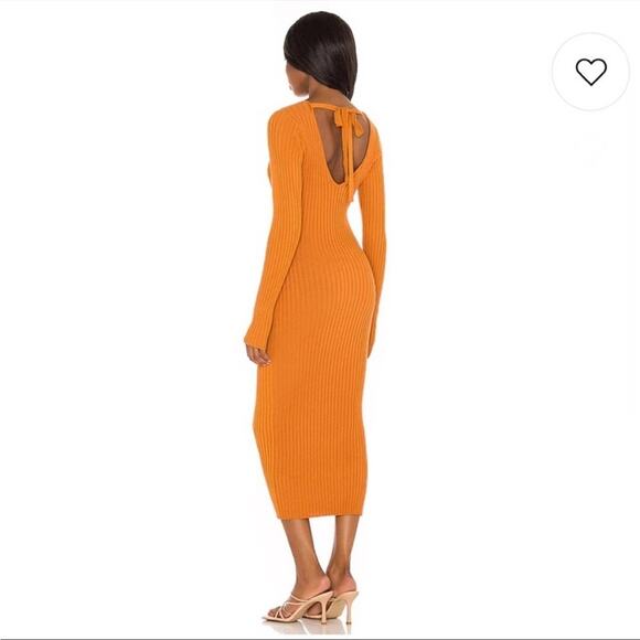 NBD Ribbed Knit Sweater Dress - Picture 2 of 3